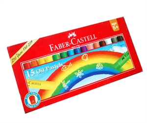 Faber Castell Oil Pastel 10.5 mm (15 Shades)